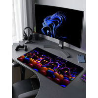 Game F-Fnaf Five Nights at F-Freddys Mouse Pad Desk Mat Large Non-slip Anti-fray Keyboard Ergonomic Office Rubber PC Home Custom
