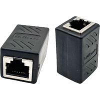 RJ45 Coupler Ethernet Cable Extender Female to Female Inline Adapter for Cat5 Cat6 LAN Network Extension Connector
