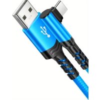 60W Power 90 Degree Elbow Cable USB3.2 Gen 2 3A Current USB to Type C Cable 10Gbps Speed Quick Charge Fast Charging Cable
