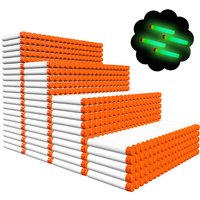 1000pcs Refill Darts for Nerf N Strike Elite 2.0 Series Glow at The Dark Bullets Pack – Compatible with All Elite Blasters White
