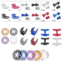 LOSI 1/4 Promoto-MX Motorcycle Wheel Axle Faucet Seat 36T Gear Shock Plate/Connector Servo Bracket Calliper Chain Drag Brack Pad