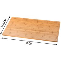 CAMPINGMOON T-2301 IGT Outdoor Camping Folding Table Bamboo Board Bamboo Removable Picnic Table Square Large Size Only Board