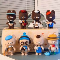Little Bear Kumaru Kawaii Doll Blind Box - Surprise Model Figure Decoration for Birthday Xmas Gift Trendy Collectible Toy