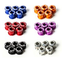 AliExpress BUCKLOS Bike Chainring Bolts 6.5mm 8.5mm Single/Double Speed Disc Chainwheel Screws for Bicycle Crankset Bike Accessories