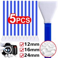 5Pcs Professional Sensor Cleaner Swab Kit for Digital Camera's CCD or CMOS Sensor for Full-Frame APS-C M4/3 Sensors Cleaning