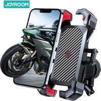 Pomerroom-Support de téléphone universel pour vélo, vue à 360 °, pour téléphone portable de 4.7 à 7 pouces, antichoc, GPS