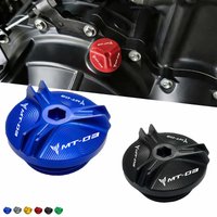 For YAMAHA MT-03 MT03 MT 03 2015-2026 engine oil cap bolts fuel filler cap protection accessories