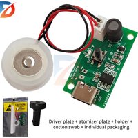 Ultrasonic Atomization Maker 20mm 113KHz Mist Atomizer DIY Humidifier with PCB DC3-12V Mini USB Humidifier Module