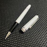 Quality High M B 163 Metal Resin Ballpoint Pen Business Edition Rollerball Fountain Pen Office Stationery Supplies