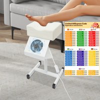 Tabouret de pédicure, banc à ongles, chaise de manucure, Salon de beauté, tabouret élévateur de Spa, repose-pieds avec sac de ventilateur de nettoyage
