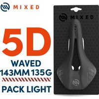 Gemischte Voll carbon 5d Ultra Pack leichte Fahrrads attel 143mm 135g für Road MTB Mountainbike Carbon Sitze