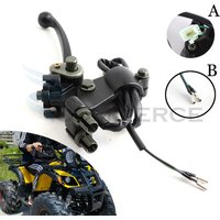 7/8'' 22mm Double Dual Pull RH Right Brake Lever Handle Assembly For 50cc 110cc 125cc ATV UTV Buggy Quad Bike Accessories