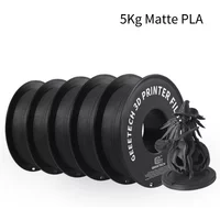 Geeetech 5kg Matte Filament PLA 1.75mm, 3d printer Material polylactic acid, frosted texture, Vacuum packaging