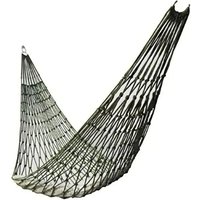 Outdoor Heavy Duty Nylon Mesh Hammock Single Person Portable Net Hammock for Camping Garden Backyard Travel
