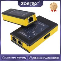 Zoerax Rechargeable Network Cable Tester RJ45 RJ11RJ12 Network LAN Ethernet RJ45 Cable Tester LAN Networking Tool network Repair