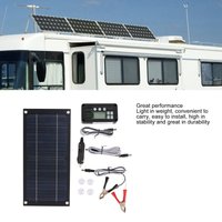 600W Monocrystalline Solar Panel Kit with 100A Charge Controller & Cable for RV Battery Outdoor Camping