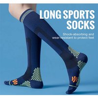 AliExpress NONE Sport Compression Socks Shock-Absorbing Anti-Slip Varicose Veins Socks Absorb Moisture Sweat Running Cycling Socks Varicose Vein