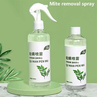 300ml Mite Removal Spray, Natural Herbal Ingredients, Insect Repellent and Mite Remover, Mite Removal Agent for Beds, Clothes, Sofas, Pets, Plant-Based Formula
