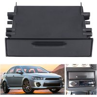 Universal Car Radio Storage Box Multi Application 1DIN ABS Inner Organizer For Auto Parts Car Radio Pocket