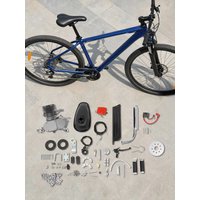 AliExpress NONE 100CC 2-Stroke Bicycle Engine Kit, Air Cooled Motorized Bike Conversion Set for 26/28 Inch Mountain Road Bikes (36T/44T Sprocket Optional)