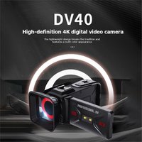 A41T 4K Video Camera Camcorder, 64MP 18X Digital Zoom WiFi Camera Built-in Rechargeable 2500mAh Battery