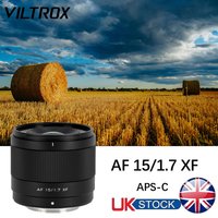 【UK Stock】Viltrox 15mm F1.7 Air APS-C Ultra Wide Angle Autofocus Lens for Fujifilm Fuji X-Mount Cameras X-A7 X-E4 X-H1 X-Pro3 X-S10 X-T2 X-T3 X-T4 X-T30 XT30II X-T200 X-H2 X-H2S X-T5 X-S20 X-T50