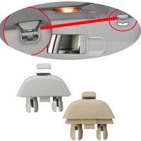 For Audi A6 C6 VW Passat B7 Polo Up! Skoda CITIGO RAPID Seat MII Sun Visor Hanger Clip Holder 6RD857561Y20 6R0857561Y20 Hooks