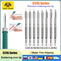 OSS C245 Soldering iron tip precision welding kit for T90B HS-02 T80P Soldering Iron Universal Compatible T245 Soldering Station