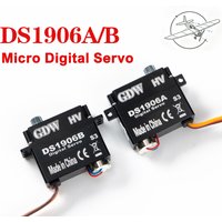 GDW DS1906A 3.2KG Torque Metal Gear Model Aircraft Glider Model Aircraft Fixed Wing 8g 9g Micro High Speed Digital Servo