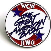 World Championship Wrestling Logo Enamel Pin NWO-Badge 90s Retro Jewelry Wrestling Enthusiast Accessories Gifts