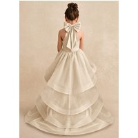 Elegant children's party dress, butterfly tulle princess dress, 2026 new little girl prom dress, communion ceremony dress