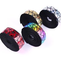 AliExpress PRO'S PRO Bicycle Handle Bar Tapes PU Anti-slip Waterproof Shock Absorption Cycling Bar Wrap Handle Bar Road Accessories Cycling Tape 2Pcs