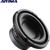 AIYIMA Audio 1Pcs 6.5 Inch 40W Subwoofer Speaker 4 Ohm Woofer Sound Speaker Bass Hifi Music Home Theater Louderspeaker Altavoz