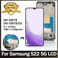 S901B S901U S901W S901N S901E LCD For Samsung S22 LCD For S22 5G LCD Display Touch Screen Digitizer Assembly Replacement
