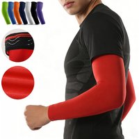 1/2 Pieces Sports Elbow Support Sleeve Arm Joint Protector Breathbable Elbow Pads Cycling Running Basketball Arm Guard
