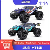 JIUSI MT14R 1/14 RC Auto 4WD Bürstenlosen Motor 3S Batterie 80 km/h High Speed Off-road RC Lkw 2,4G Fernbedienung Racing Auto