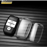 TPU Car Key Case Cover for Kia Rio Sorento Cerato Forte K2 K4 Stonic Carnival Niro Picanto Elantra Verna Sportage Accessories