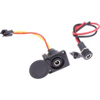 AliExpress NONE Durable DC2.1 / 2.5 Electric Bicycle Charger Plug for Lithium Battery Base Male/Female