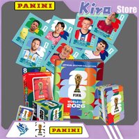 Genuine PANINI 2026 FIFA World Cup Official Sticker Full Box Messi Neymar Sticker Collect Album Set Gifts Surprise Merchandise