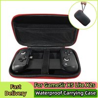 For GameSir X5 Lite X2s Waterproof Carrying Case Mobile Gaming Gamepads Shockproof Storage Bag Oxford Cloth Protective Box