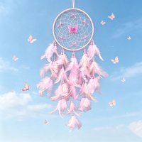 1pc Dream Catcher Wall Decor Colorful Catcher Handmade Dream Catcher for Girls Boy Kids Bedroom Wall Hanging Living Room Wedding