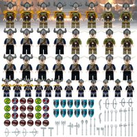Building blocks, humanoid dolls, small particles assembled model mini figures, humanoid dolls, toys birthday gifts.