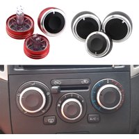 Car AC Knobs for Nissan Tiida NV200 Livina 2004-2010 Geniss Sylphy 2012 3Pcs/set Air Conditioning Heat Control Switch Knob