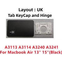 UK Tab KeyCap and Hinge Suitable for Macbook Air 13" 15" A3113 A3114 A3240 A3241 2024 2025 Year