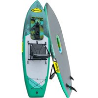 Daiseanuo Inflatable Stand Up Paddleboard SUPs Board Surfboard Water Sport Fishing Set with Boarded Pedal Chair