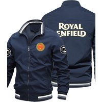 AliExpress NONE 2024 New Retro style Royal Enfield Motorcycle Jacket Racing Jacket Windbreaker Outdoor Sports Bicycle Jacket Men's Clothing tops