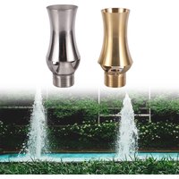 Ice Tower Cedar Fountain Nozzle 1/2" Female 3/4" Male Thread Garden Park Pond Square Hotel Landscape Ornamental Fountain