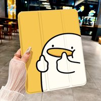 The duck that gave a thumbs-up TABLET CASE FOR iPad pro 10/11-Inch 2020/6th/7th /8th /Air 3rd/Air 4th/9th gen/Air 5th Gen 2022/A