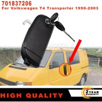 For VW T4 Transporter 1990-2003 RHD Left Front Door Handle Metal Replacement with 2 Key Passenger Side 701837206 car accessories