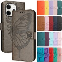 Reno15 F FS 5G Case Flip Etui on For OPPO Reno 15 15C 15F Classic Emboss Phone Wallet Leather Cover Reno15F Card Slot Back Shell